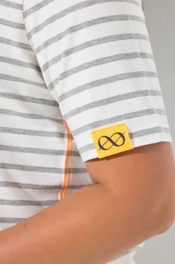 Plus size veliki brojevi Majica 1/2 rukava okruglog izreza za punije