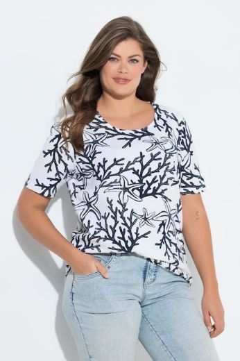 Plus size veliki brojevi Majica 1/2 rukava za punije