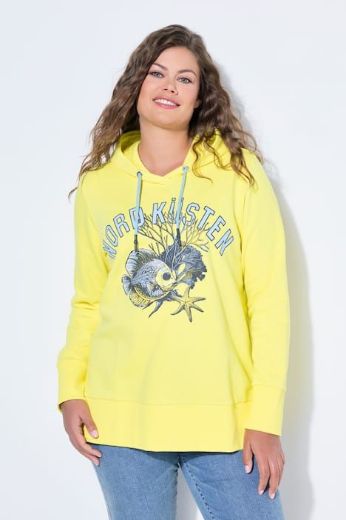 Plus size veliki brojevi Majica dugih rukava s kapuljačom za punije