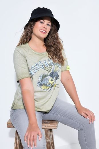 Plus size veliki brojevi Majica 1/2 rukava za punije