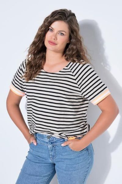 Veliki brojevi Majica 1/2 rukava moda za punije