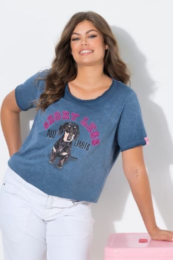 Plus size veliki brojevi Majica 1/2 rukava za punije