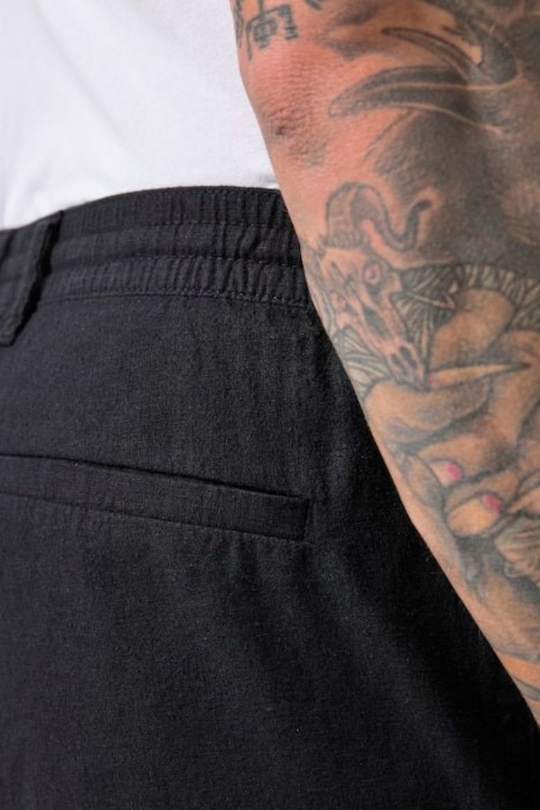 Plus size veliki brojevi Hlače dugih nogavica od lana za punije