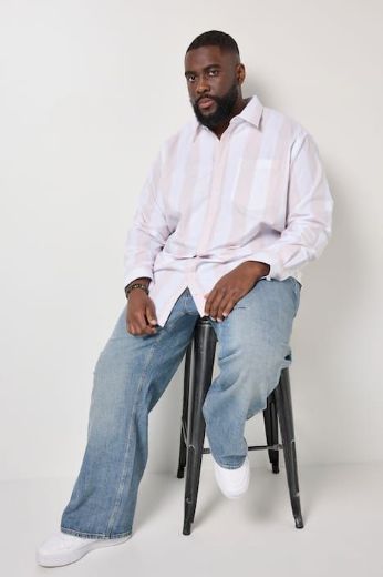 Plus size veliki brojevi Hlače dugih nogavica traper za punije