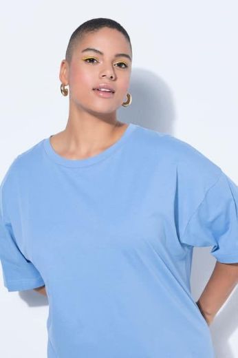 Plus size veliki brojevi Haljina kratkih rukava A kroja za punije