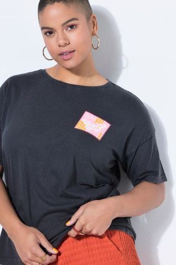 Plus size veliki brojevi Majica kratkih rukava šireg kroja za punije