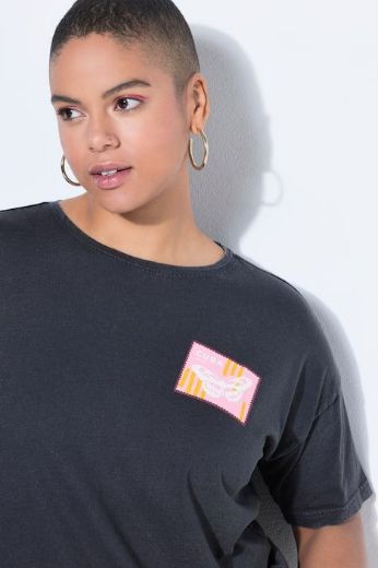 Plus size veliki brojevi Majica kratkih rukava šireg kroja za punije