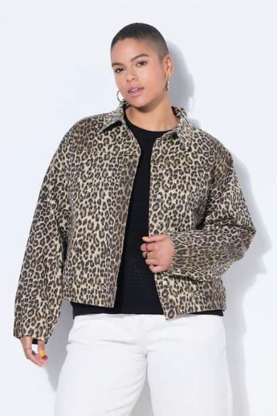 Veliki brojevi Bluza dugih rukava s kragnom moda za punije