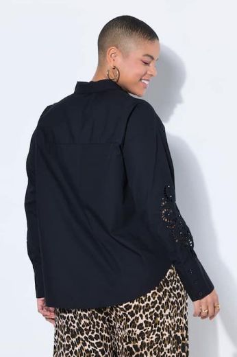 Plus size veliki brojevi Košulja dugih rukava šireg kroja za punije