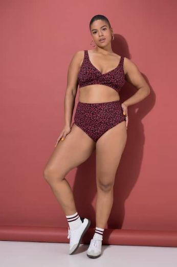 Plus size veliki brojevi Gaćice povišenog struka za punije