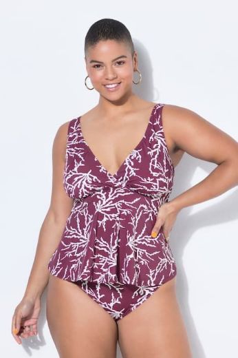 Plus size veliki brojevi Tankini mekanih košarica za punije