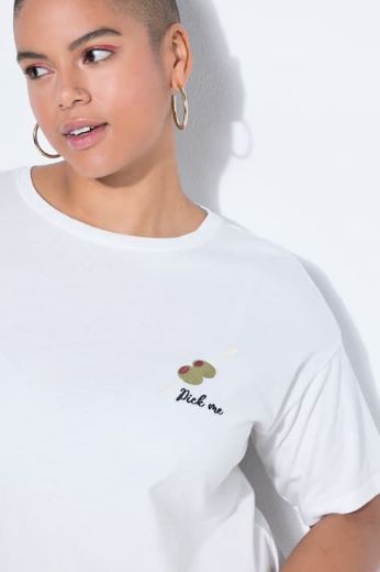 Plus size veliki brojevi Majica kratkih rukava šireg kroja za punije