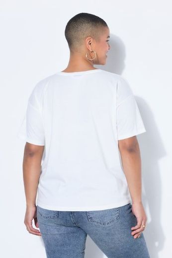 Plus size veliki brojevi Majica kratkih rukava šireg kroja za punije