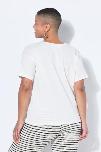 Plus size veliki brojevi Majica kratkih rukava šireg kroja za punije