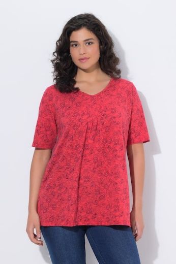 Plus size veliki brojevi Majica kratkih rukava A kroja za punije