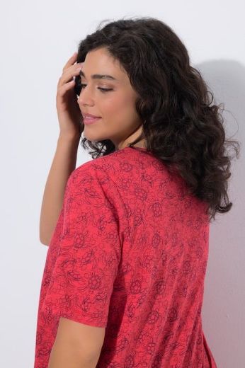 Plus size veliki brojevi Majica kratkih rukava A kroja za punije