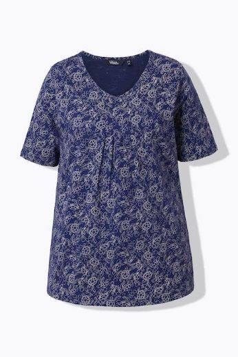 Plus size veliki brojevi Majica kratkih rukava A kroja za punije