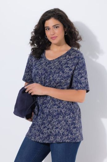 Plus size veliki brojevi Majica kratkih rukava A kroja za punije