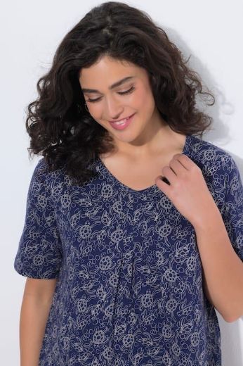 Plus size veliki brojevi Majica kratkih rukava A kroja za punije