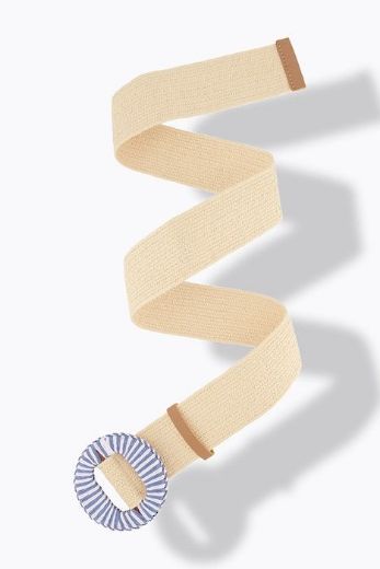 Plus size veliki brojevi Remen rastezljivi pletenog izgleda za punije