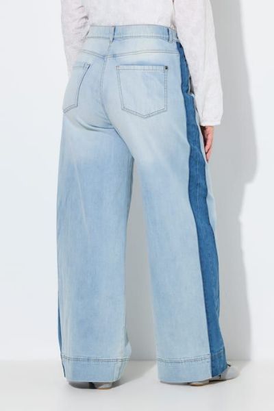 Veliki brojevi Hlače traper rastezljive moda za punije