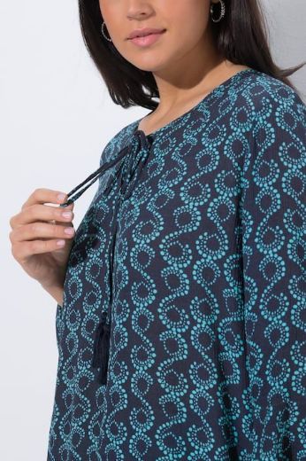 Plus size veliki brojevi Bluza 3/4 rukava A kroja za punije