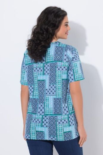 Plus size veliki brojevi Majica kratkih rukava A kroja za punije