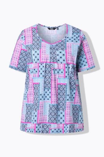 Plus size veliki brojevi Majica kratkih rukava A kroja za punije