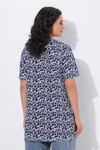 Plus size veliki brojevi Majica kratkih rukava dužeg kroja za punije