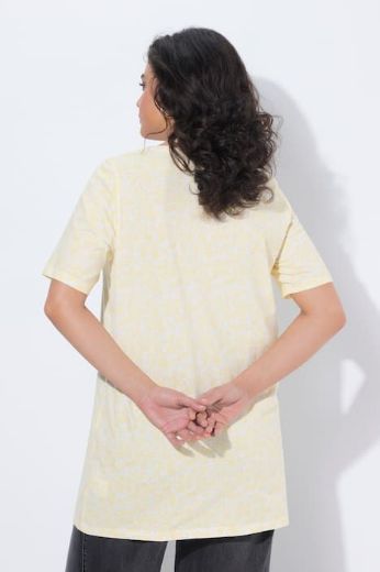 Plus size veliki brojevi Majica kratkih rukava dužeg kroja za punije