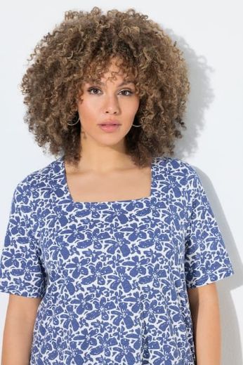 Plus size veliki brojevi Majica kratkih rukava dužeg kroja za punije