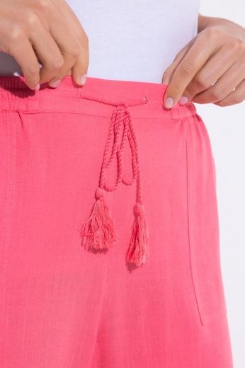 Plus size veliki brojevi Hlače širokih nogavica elastičnog struka za punije