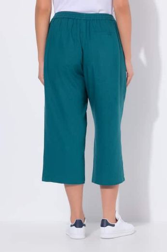 Plus size veliki brojevi Hlače širokih nogavica elastičnog struka za punije