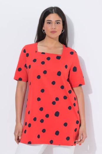 Plus size veliki brojevi Majica kratkih rukava dužeg kroja za punije