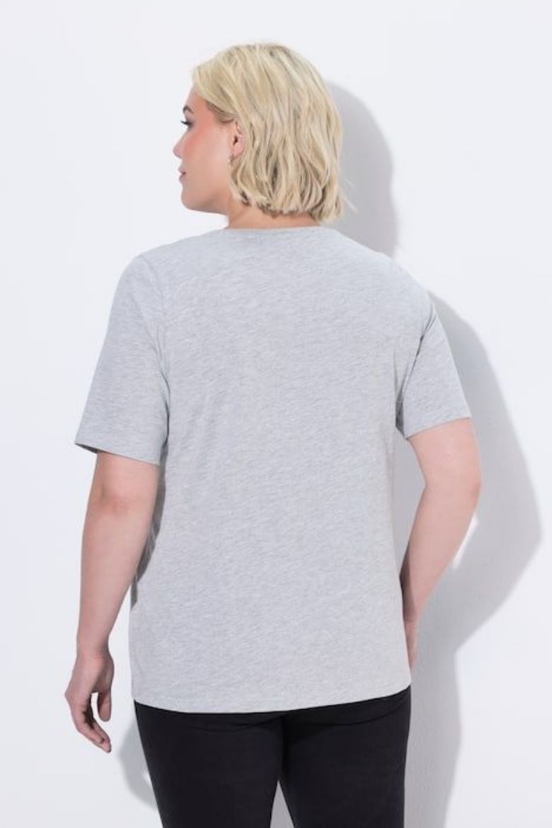 Plus size veliki brojevi Majica kratkih rukava okrulog izreza za punije