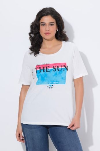 Plus size veliki brojevi Majica kratkih rukava okrulog izreza za punije