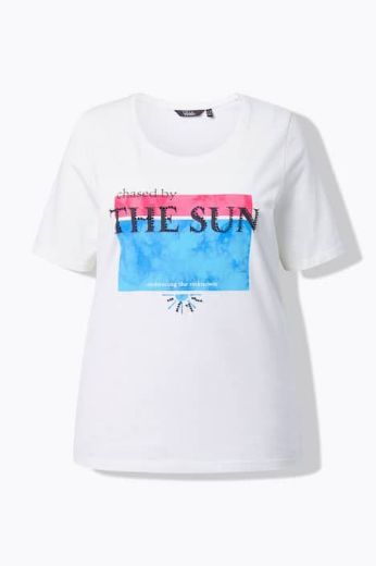 Plus size veliki brojevi Majica kratkih rukava okrulog izreza za punije