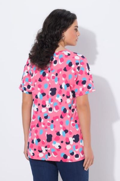 Veliki brojevi Majica kratkih rukava šireg kroja moda za punije