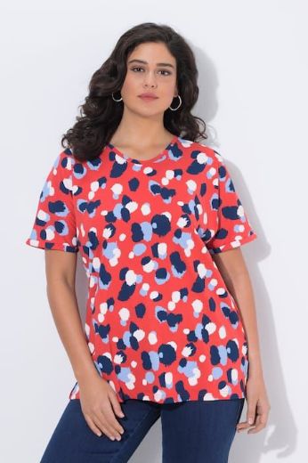 Plus size veliki brojevi Majica kratkih rukava šireg kroja za punije