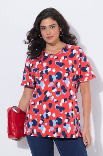 Plus size veliki brojevi Majica kratkih rukava šireg kroja za punije