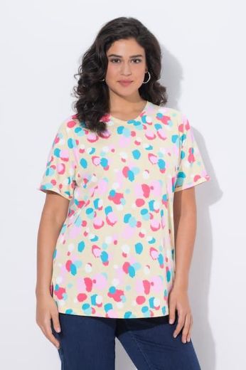 Plus size veliki brojevi Majica kratkih rukava šireg kroja za punije