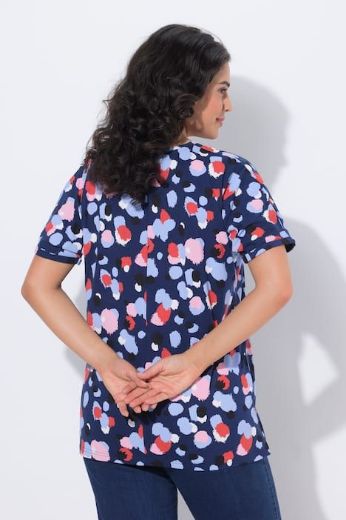 Plus size veliki brojevi Majica kratkih rukava šireg kroja za punije