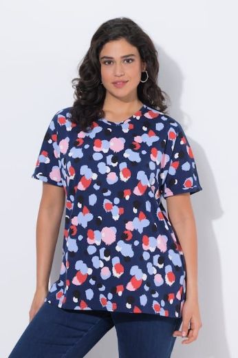 Plus size veliki brojevi Majica kratkih rukava šireg kroja za punije