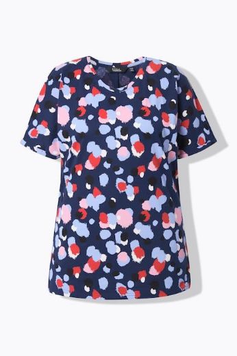 Plus size veliki brojevi Majica kratkih rukava šireg kroja za punije