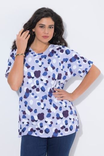 Plus size veliki brojevi Majica kratkih rukava šireg kroja za punije