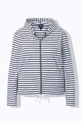 Plus size veliki brojevi Majica dugih rukava s patentnim zatvaračem i kapuljačom za punije