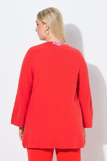 Plus size veliki brojevi Kardigan 3/4 rukava A kroja za punije