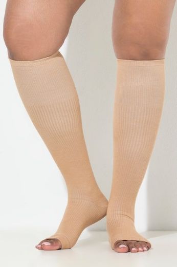 Plus size veliki brojevi Dokoljenke bez prstiju za punije