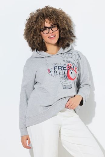 Plus size veliki brojevi Majica dugih rukava s kapuljačom za punije