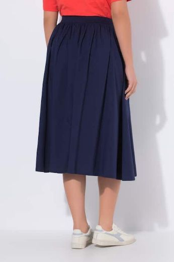 Plus size veliki brojevi Suknja midi elastičnog struka za punije